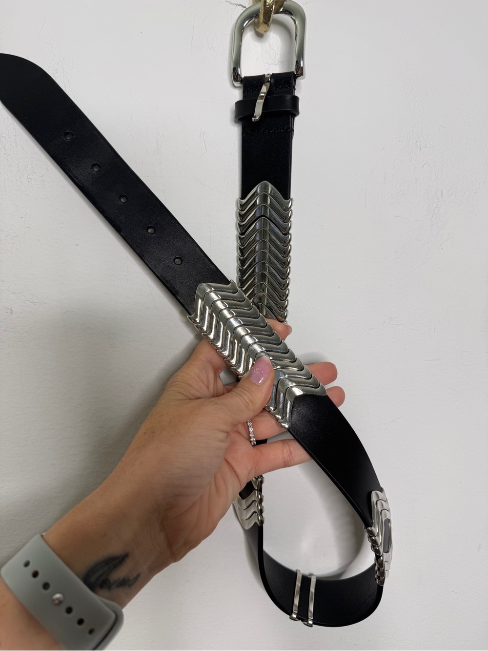 Isabel Marant Tehora Calfskin Leather Belt